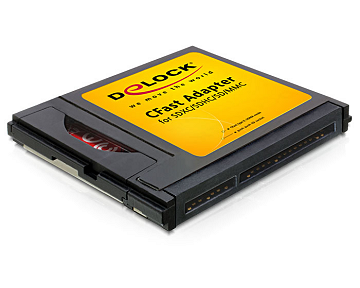 CFast adapter -> SD/SDHC/SDXC/MMC cards DeLock