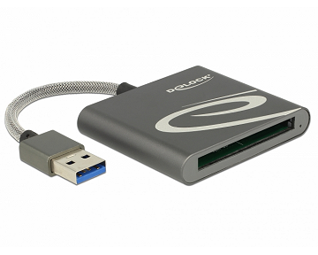 USB 3.0 card reader/writer > CFast 2.0 DeLock