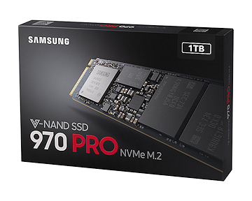 1 TB M.2 PCIe Gen3 x4 NVMe 1.3 970 PRO SSD Samsung