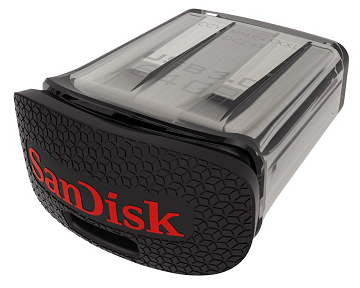 128 GB USB 3.0 Cruzer Ultra Fit flash drive SanDisk