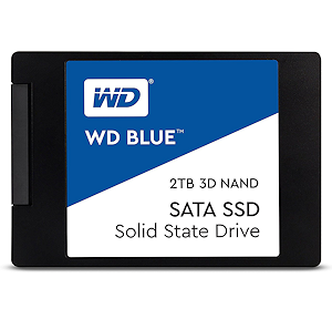 2 TB 2.5" SATA 3 6Gb/s Blue 3D NAND SSD WD