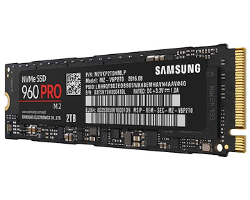 2 ТB M.2 PCIe Gen3 x4 NVMe 1.2 960 PRO SSD Samsung