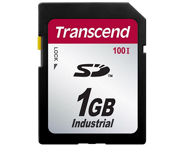 1 GB SD Industrial card SLC (100x) Transcend