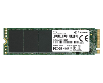 1 TB M.2 PCIe Gen3 x4 NVMe 1.3 MTE112S SSD Transcend