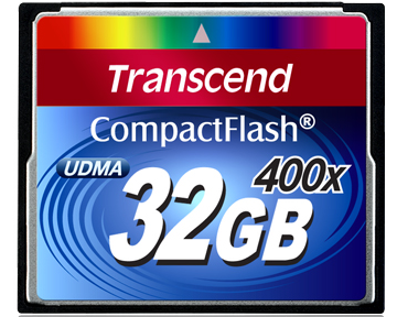 32 GB Compact Flash card 400x Transcend