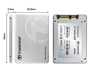120 GB 2.5" SATA 3 SSD220S TLC SSD Transcend